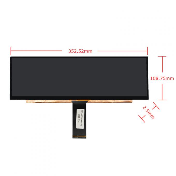 14 Inch Bar Type IPS LCD Display 3840×1100 BOE NV140XTM-N52 Ultra-Wide Panel 1