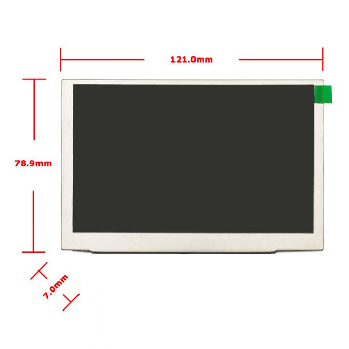 5 Inch 1000 Nits High Brightness LCD IPS 800×480 Industrial Display Module Optional Touch Panel 1