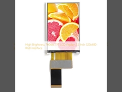 High Brightness 760nits TFT LCD display 3.5 Inch 320x480 RGB interface