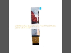 240x960 Bar Type Display Screen 3.7 Inch TFT LCD Module 350nits with IC ST7701