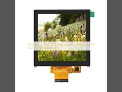 4.0 Inch Square LCD TFT Display Screen 480x480 IPS TFT Module 420nits Brightness
