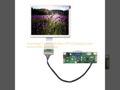 Customized 5.7 Inch RGB 40pins TFT LCD Display Screen optional With driver Board