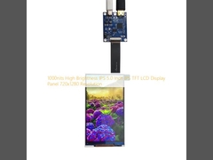 1000nits High Brightness IPS 5.0 Inch IPS TFT LCD Display Panel 720x1280 Resolution