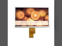 High Brightness 1000nits TFT LCD Screen 7 Inch LVDS interface1024x600 Resolution
