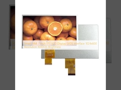 Smart HMI 7 Inch TFT LCD Display LVDS Interface 1024x600 Resolution 1000nits Brightness