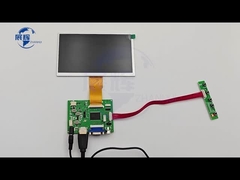 7 Inch High Brightness 1000nits 1024x600 Resolution TFT LCD Display with LVDS Interface