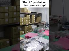 Touch screen lcd display