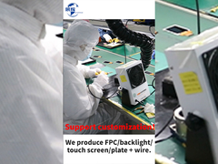 Custom touch screen display